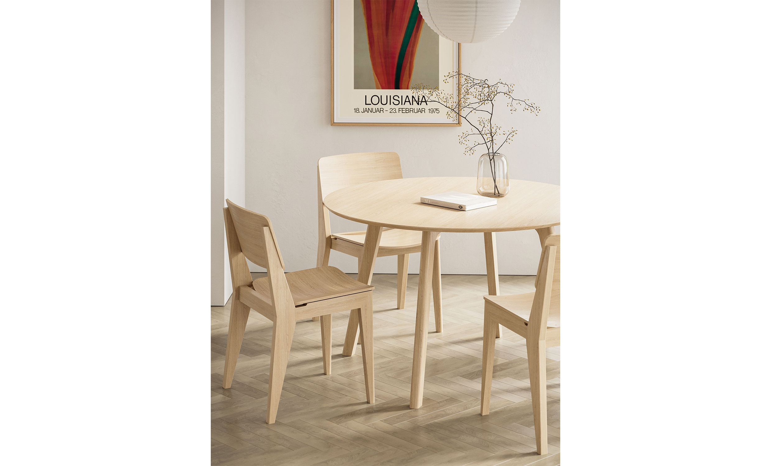 ELVO Matbord 120 Natur