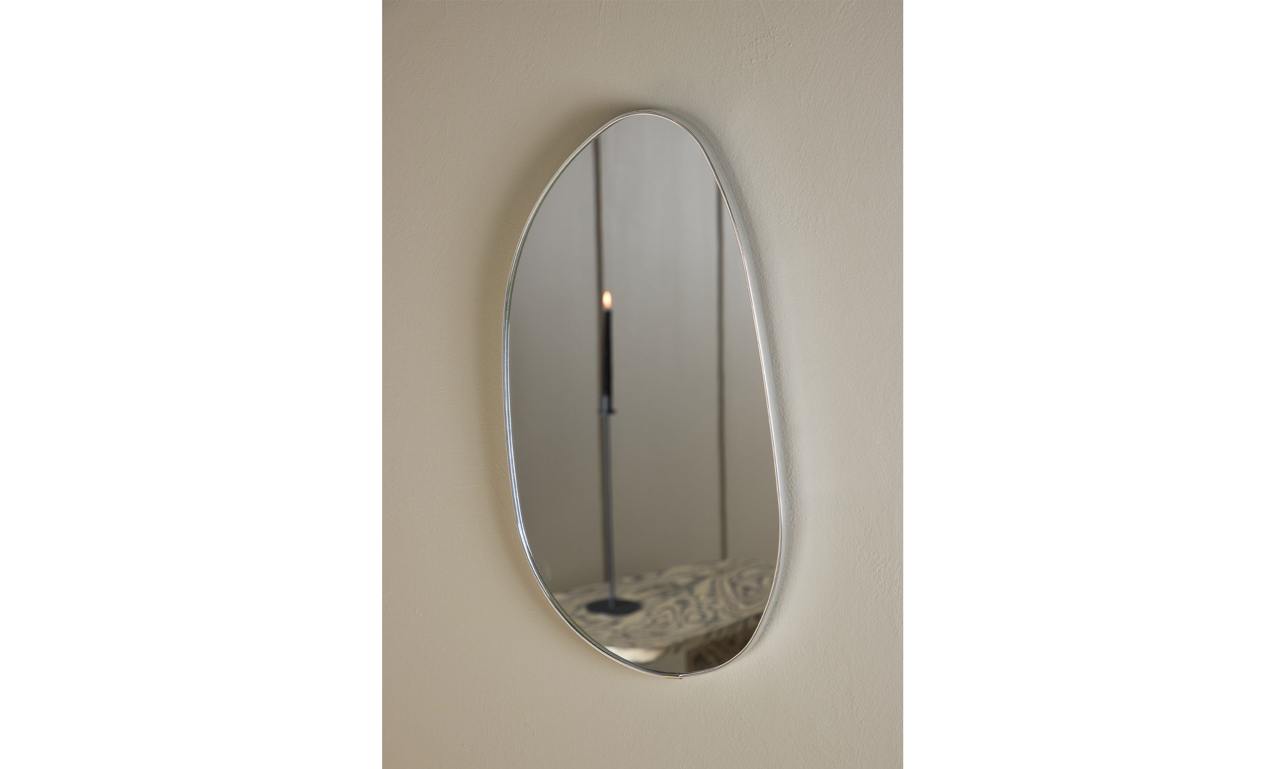 BRIAN Spegel 55x30 Silver