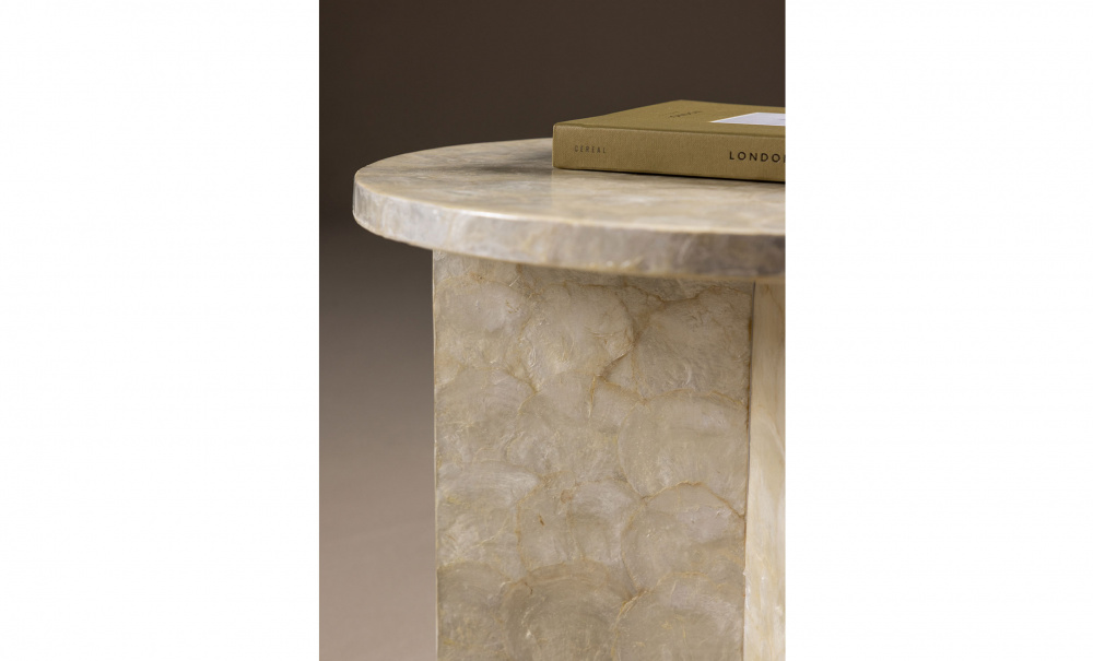 CLAUDIO Soffbord 40 Beige i gruppen Vardagsrum / Soffbord hos SoffaDirekt.se (61814-111)