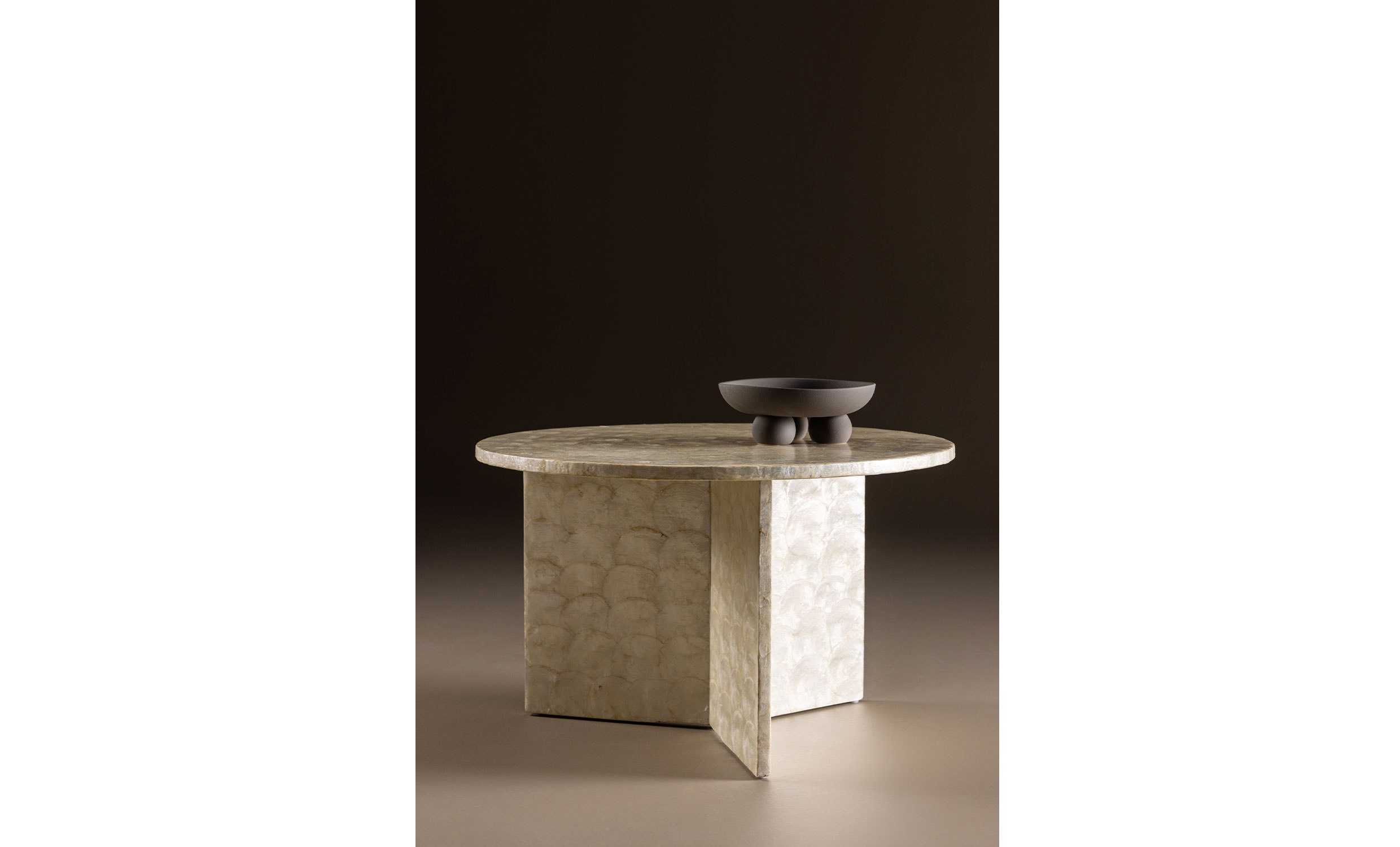 CLAUDIO Soffbord 70 Beige