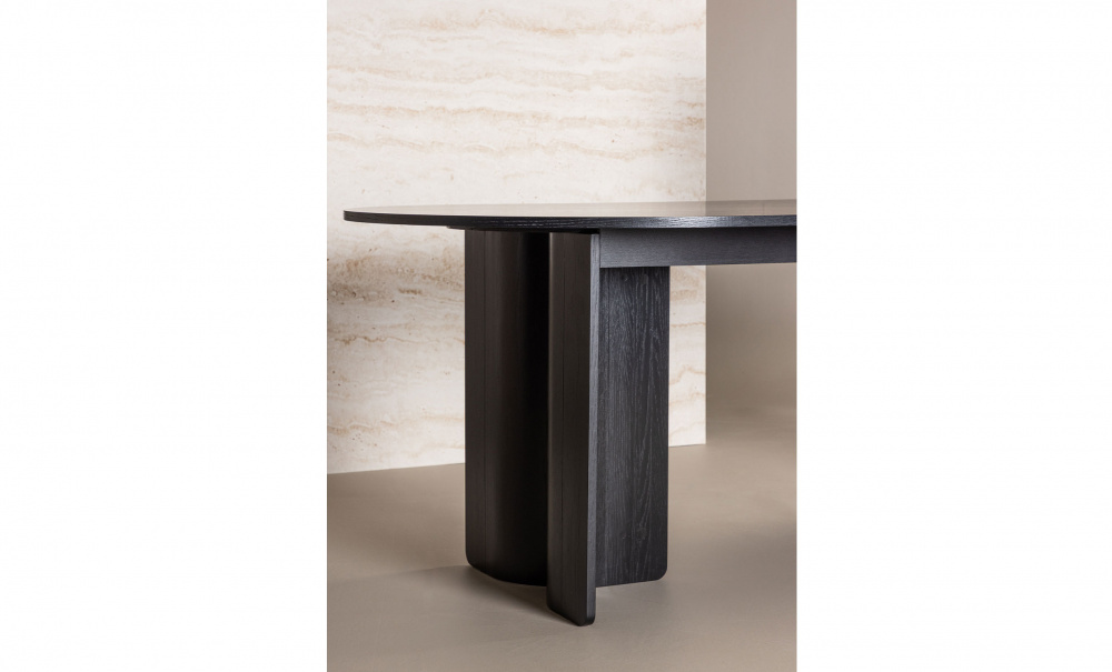 HAVANNA Matbord 220 Svart i gruppen Matplats / Bord / Matbord hos SoffaDirekt.se (61953-100)