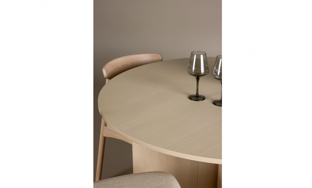 HAVANNA Matbord 120 Vitputsad i gruppen Matplats / Bord / Matbord / Vita matbord hos SoffaDirekt.se (61954-130)