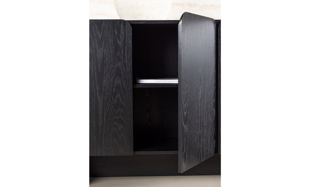 HAVANNA Sidoskp Svart i gruppen Vardagsrum / Frvaringsmbler / Sideboards hos SoffaDirekt.se (61955-100)
