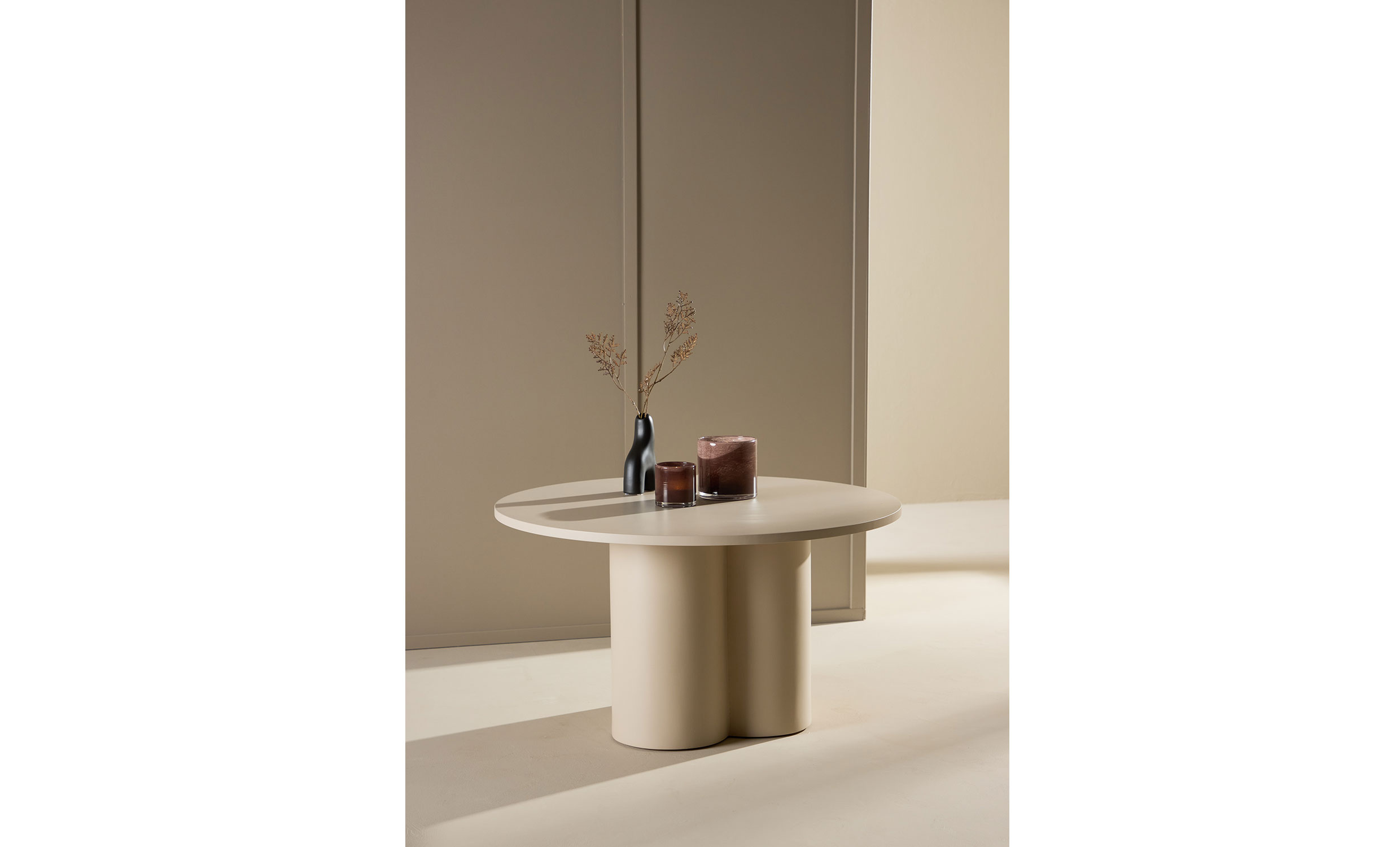 NOOR Soffbord 80 Beige