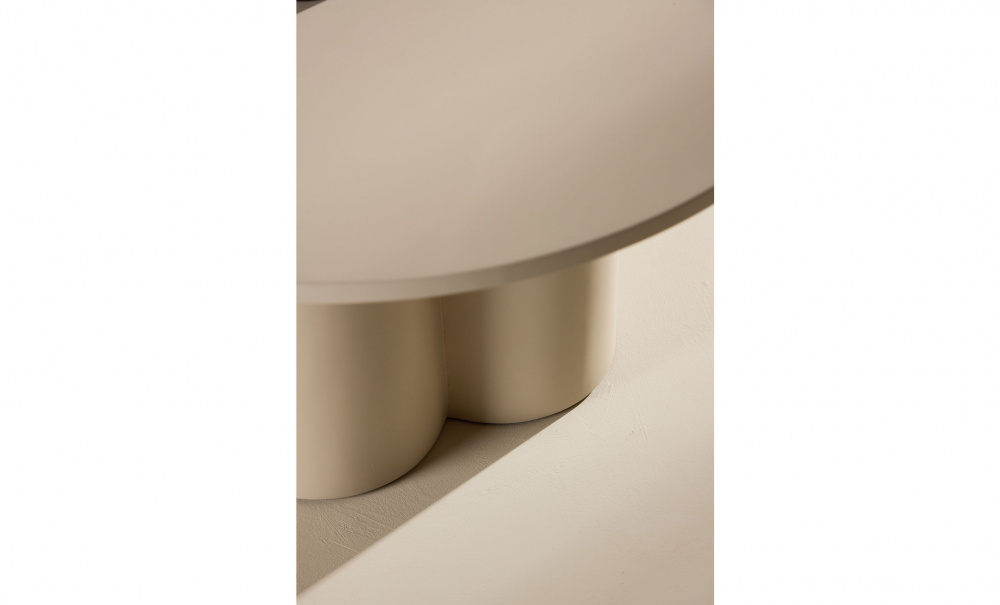 NOOR Soffbord 80 Beige i gruppen Vardagsrum / Soffbord hos SoffaDirekt.se (62051-112)