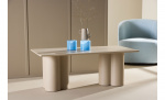 Byt till bild nr 2 (NOOR Soffbord Beige)