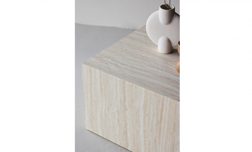 OMA Soffbord 80x60 Beige i gruppen Vardagsrum / Soffbord hos SoffaDirekt.se (62056-112)