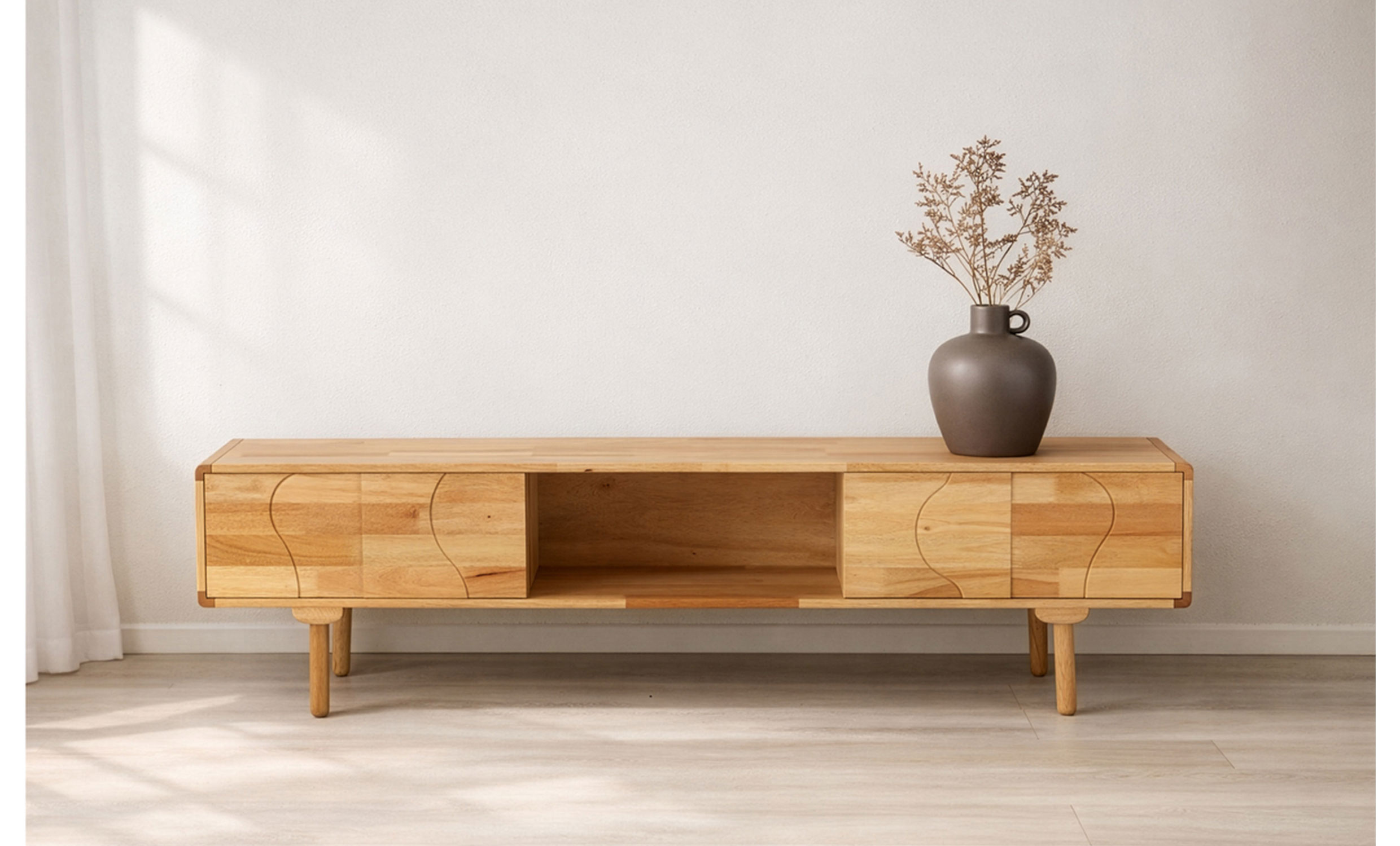 STINA TV-bänk H55 Natur