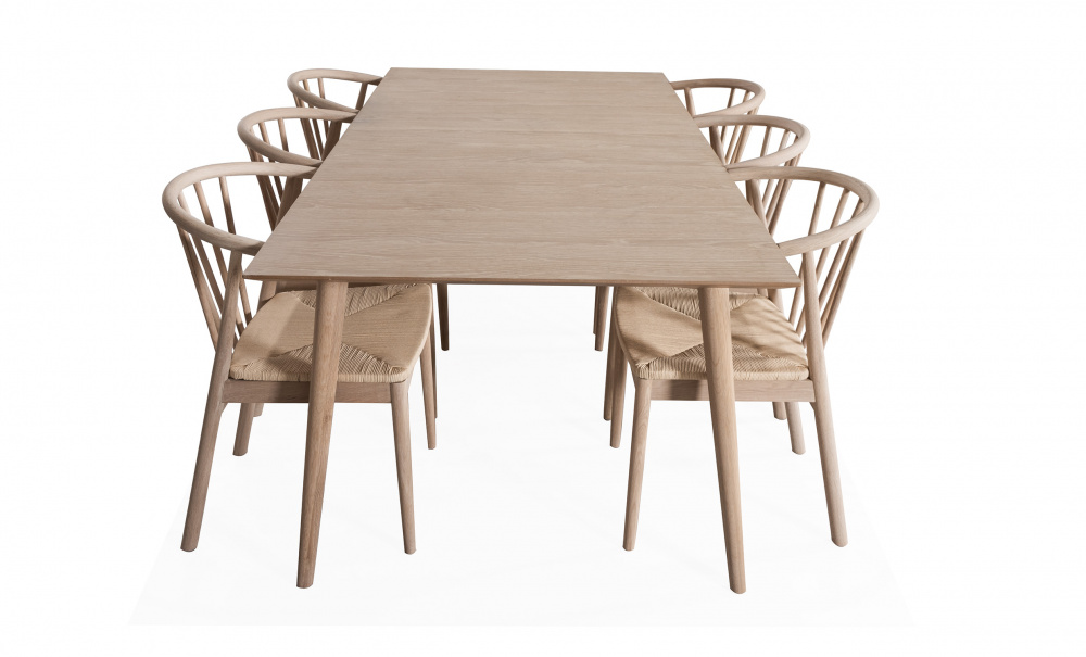 MADS/NINNI Matgrupp 6 Stolar i gruppen Matplats / Bord / Matgrupper / Matgrupp 6 stolar hos SoffaDirekt.se (64580-0000092694)