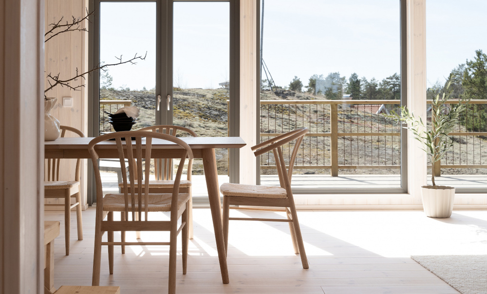 MADS/YRSA Stol Vit Matgrupp 6 Stolar i gruppen Matplats / Bord / Matgrupper / Matgrupp 6 stolar hos SoffaDirekt.se (64580-22085-5)