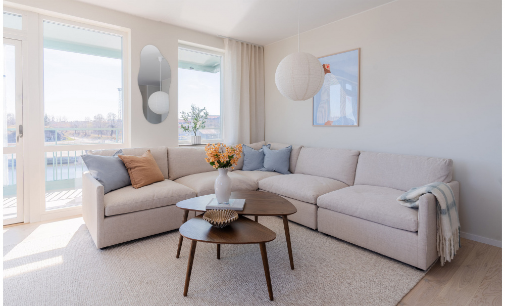 CEDAR Hrnsoffa Vndbar Beige i gruppen Vardagsrum / Soffor / Hrnsoffor hos SoffaDirekt.se (651-CEDCO5S-HO4)