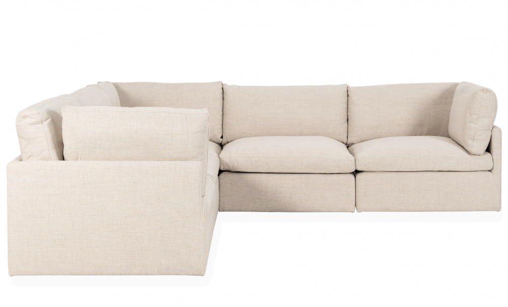 CEDAR Hrnsoffa Vndbar Beige i gruppen Vardagsrum / Soffor / Hrnsoffor hos SoffaDirekt.se (651-CEDCO5S-HO4)
