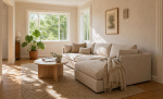 Byt till bild nr 3 (CEDAR Divansoffa Vändbar Beige)