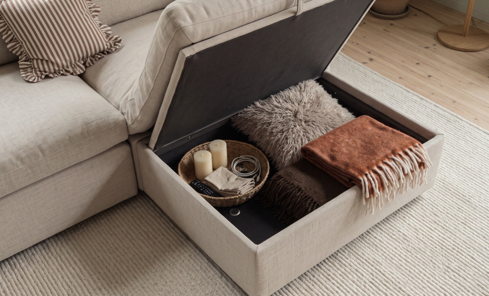 Bild nr 3 (CEDAR Divansoffa Vändbar Beige)