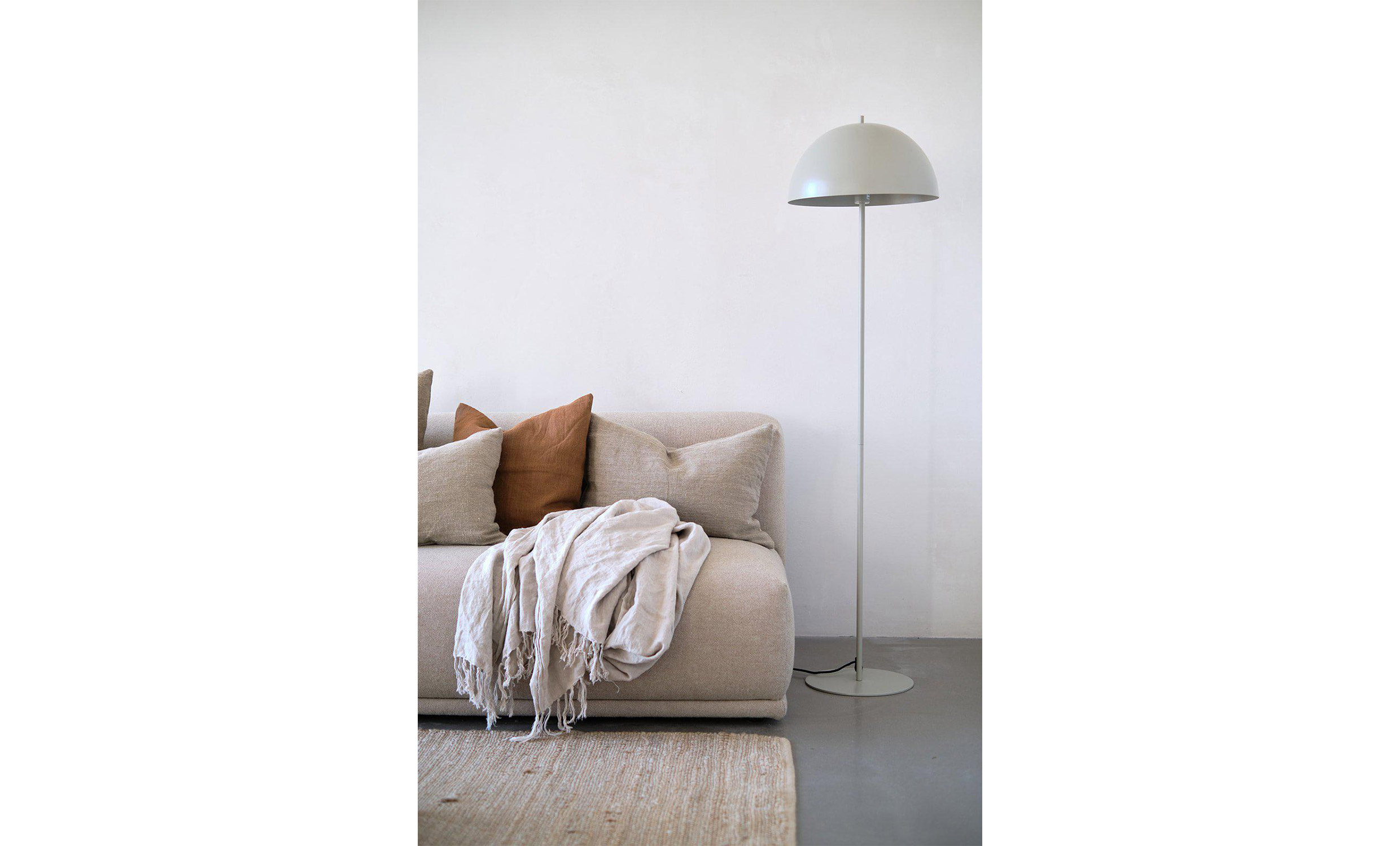 MONACO Golvlampa Linnegr