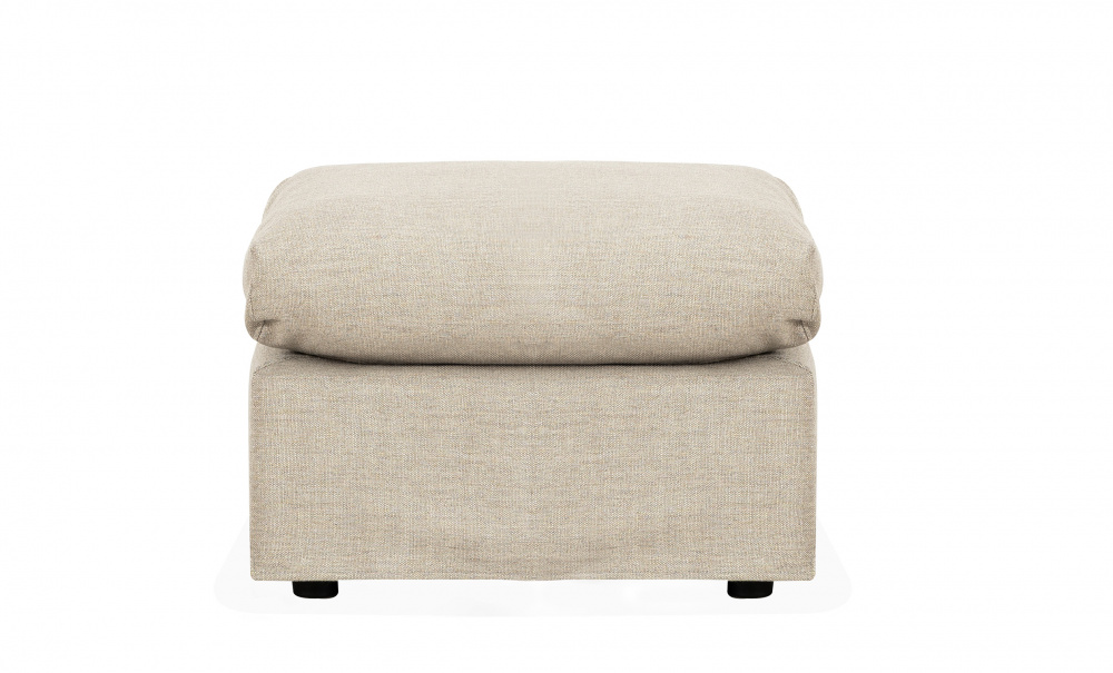 BRYCE Fotpall Sandbeige i gruppen Vardagsrum / Soffor / Fotpallar hos SoffaDirekt.se (653-BRYFS-LOX4)