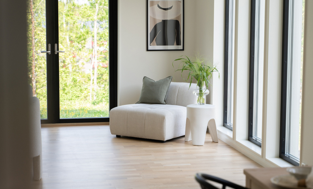 COCO Ftlj/Mittdel Offwhite i gruppen Vardagsrum / Soffor / Modulsoffor hos SoffaDirekt.se (656-COC-1S-FM130)