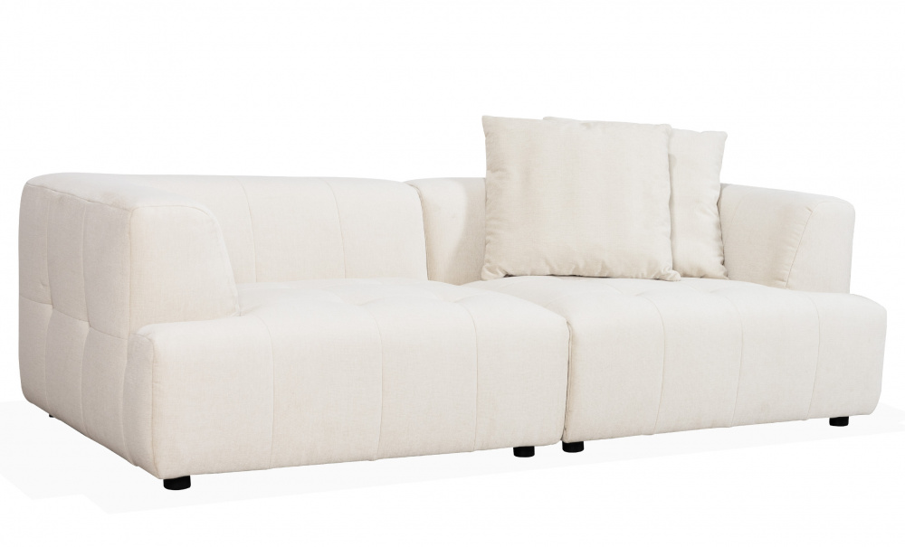 COCO 3-sitssoffa Offwhite i gruppen Vardagsrum / Soffor / 3-sits soffor hos SoffaDirekt.se (656-COC-3S-FM130)