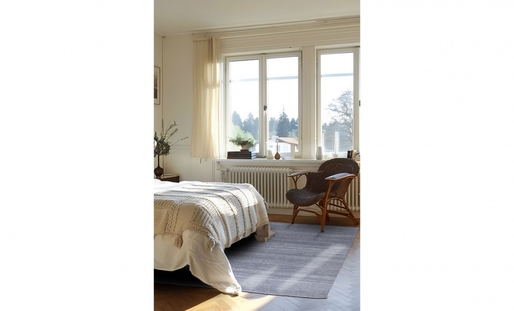 BINGO Matta 160x230 Gr i gruppen Mattor & Textil / Mattor hos SoffaDirekt.se (6702-64)