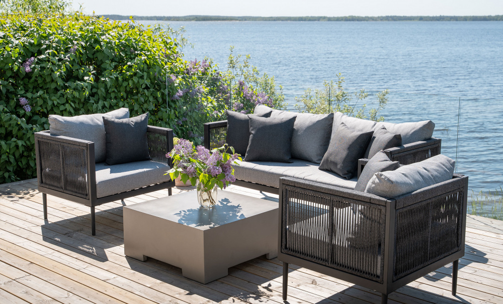 LUGANO Loungeset i gruppen Utembler / Trdgrdsgrupper / Soffgrupper hos SoffaDirekt.se (6703-6704X2)