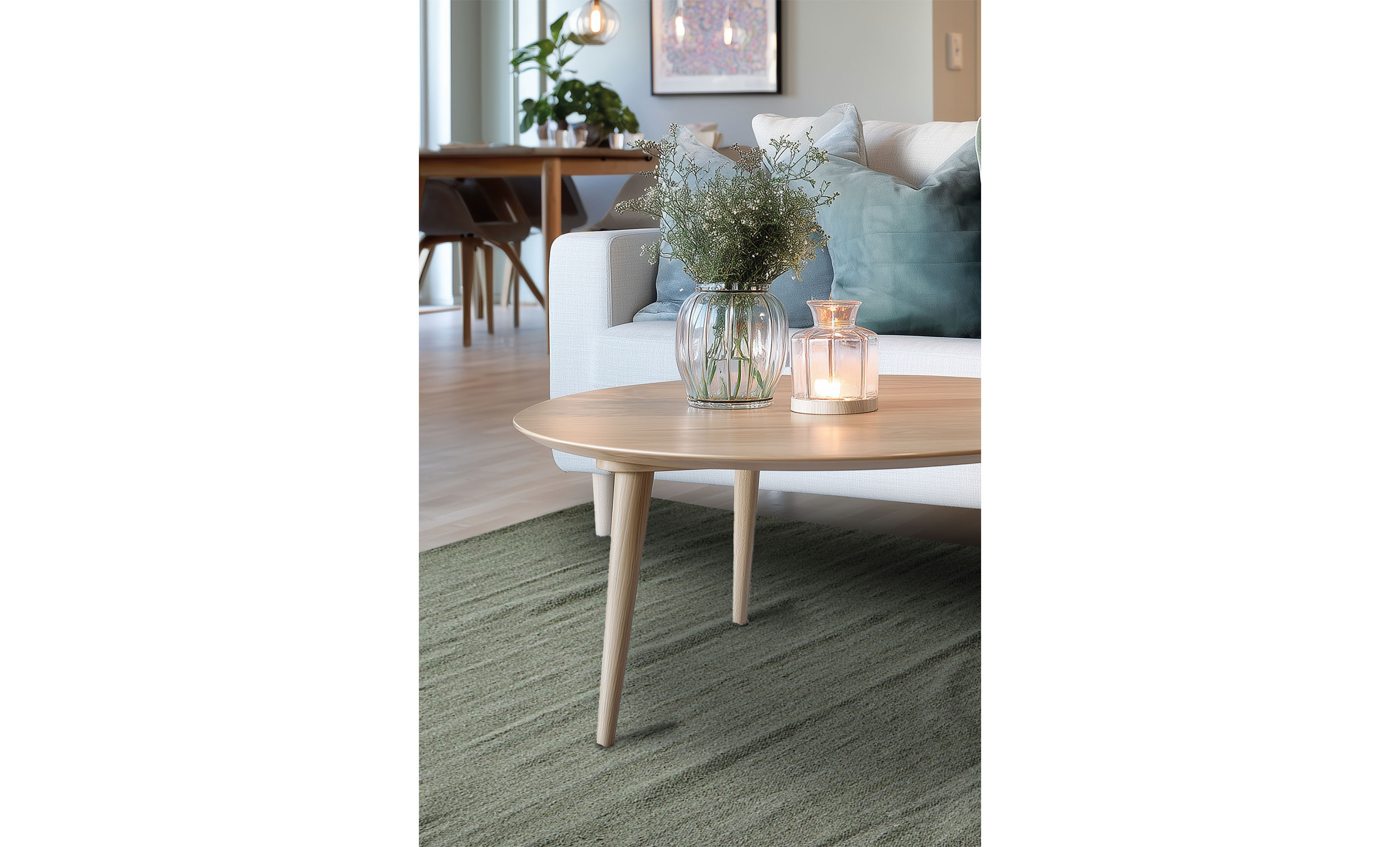 SIXTEN Ullmatta 160x230 Gr�n