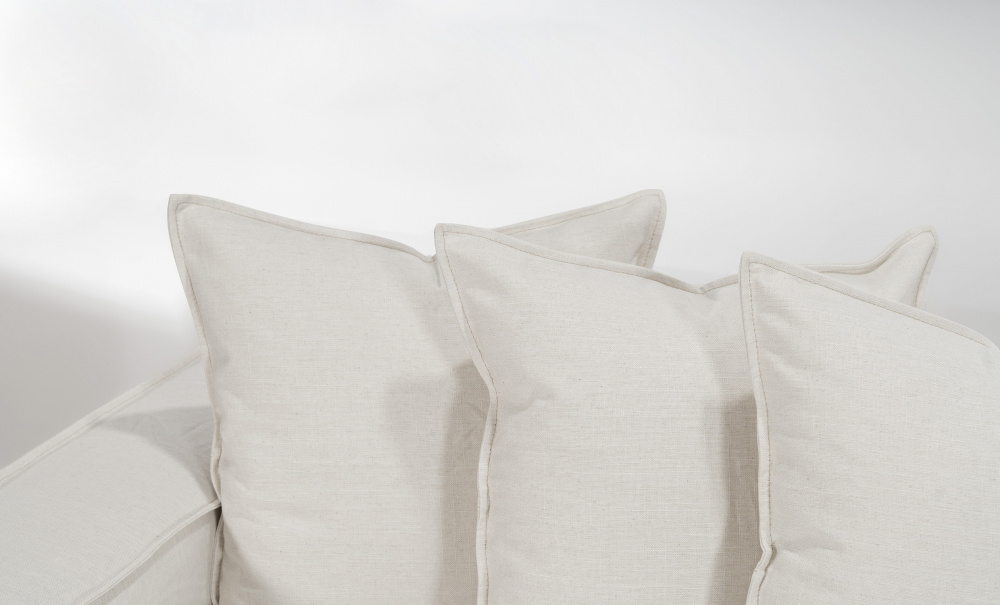 LOFT 4-sitssoffa Offwhite i gruppen Vardagsrum / Soffor / 4-sits soffor hos SoffaDirekt.se (671LO4S-FLW201A)