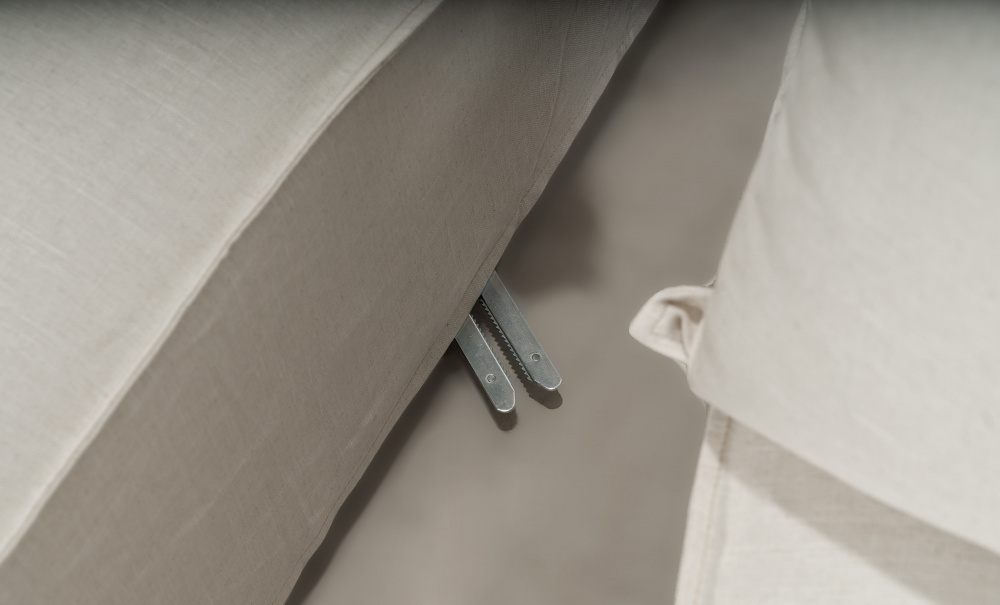 LOFT 4-sitssoffa Offwhite i gruppen Vardagsrum / Soffor / 4-sits soffor hos SoffaDirekt.se (671LO4S-FLW201A)
