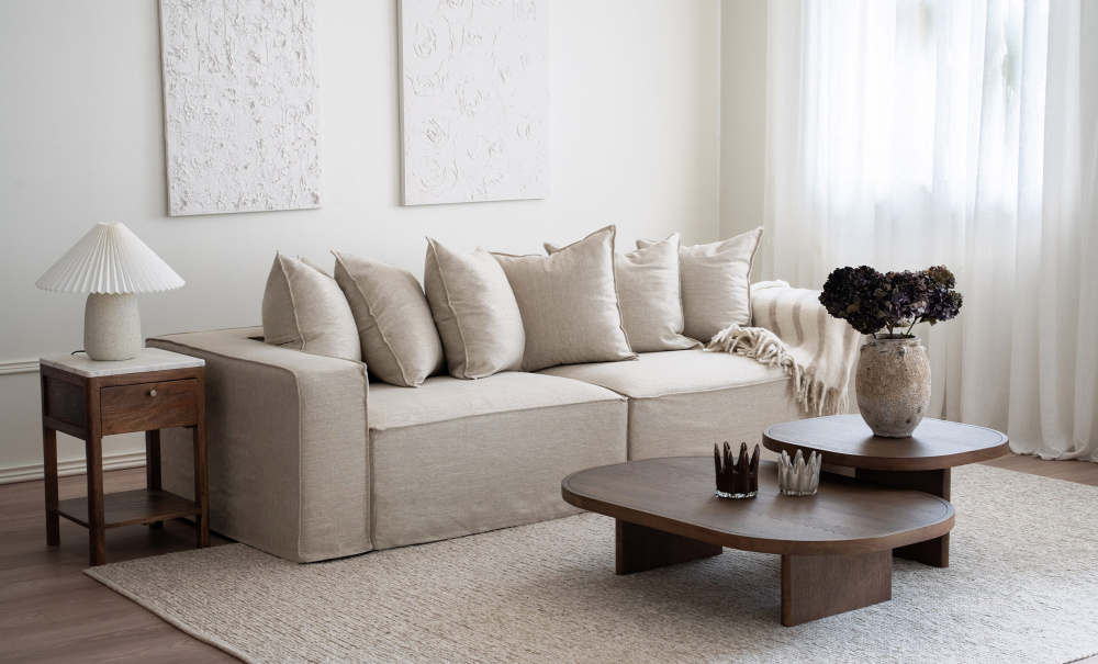 Bild nr 3 (LOFT 4-sitssoffa Beige)