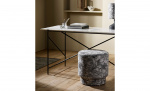 Byt till bild nr 2 (LOTORA Pall H45 Svart/Vit)