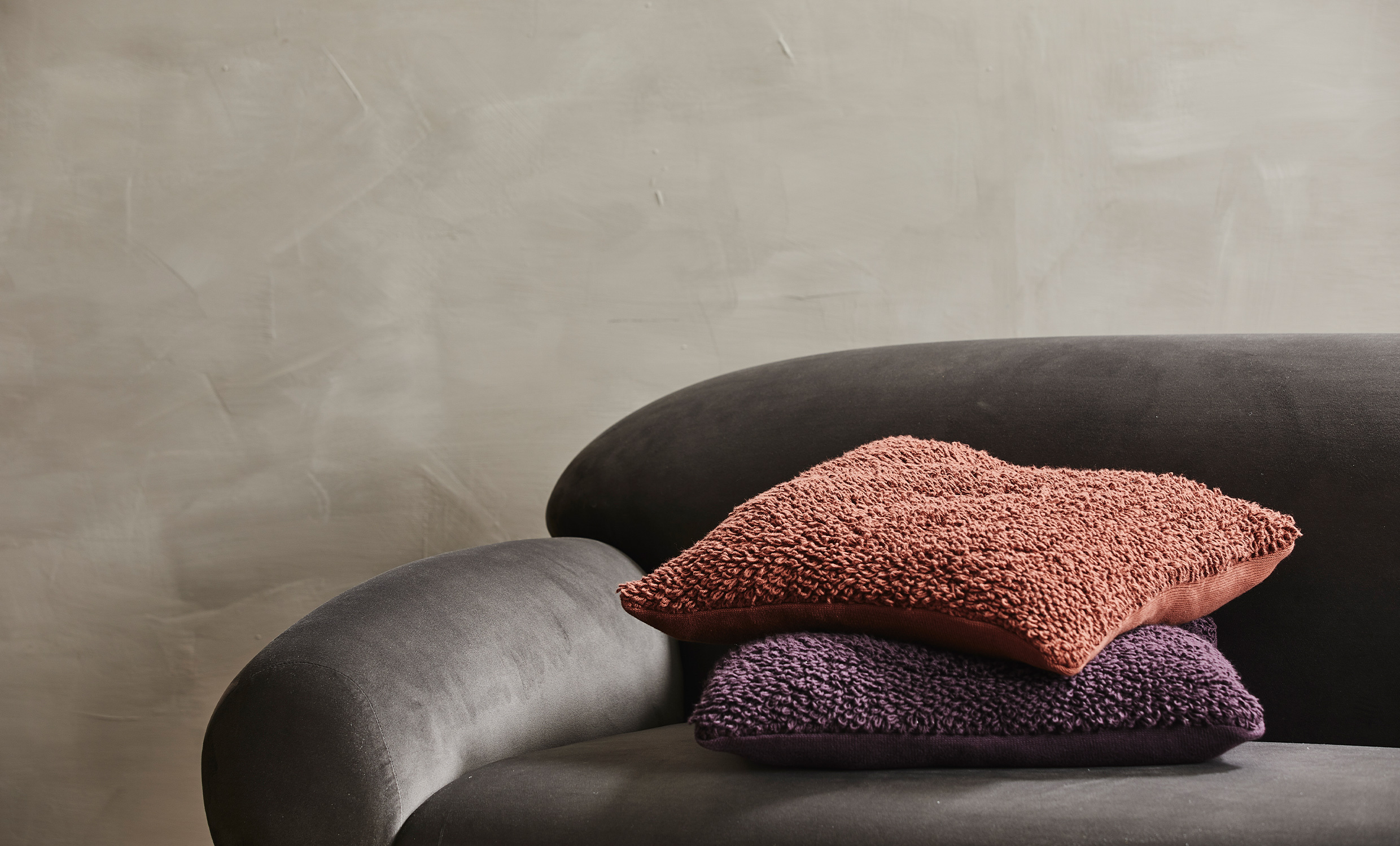 LYRA Kuddfodral 58x58 Burgundy