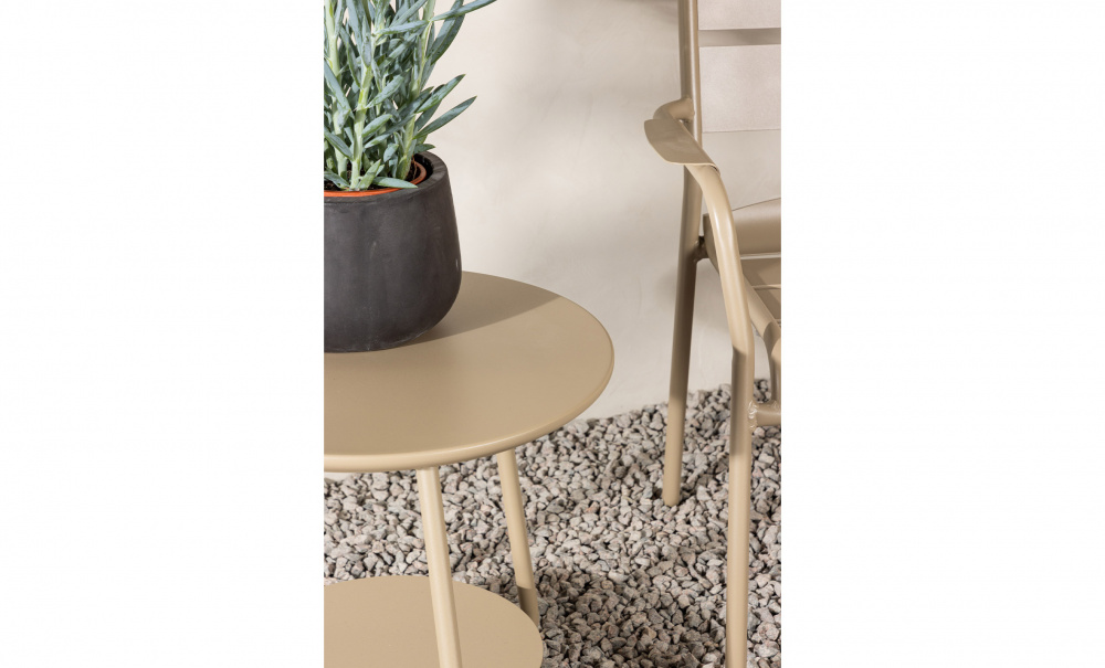 ARON Cafset Beige i gruppen Utembler / Trdgrdsgrupper / Cafgrupper & mbler hos SoffaDirekt.se (6944-102)