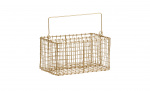 Byt till bild nr 4 (NAVITI Frvaringskorg L Guld)