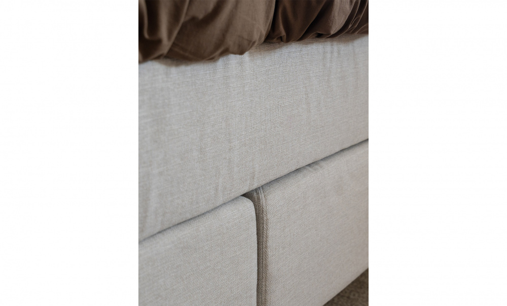 VRMD Premium Kontinentalsng 120x200 Greige i gruppen Sovrum / Sngar / Sngar 120 hos SoffaDirekt.se (6M120200-T665)