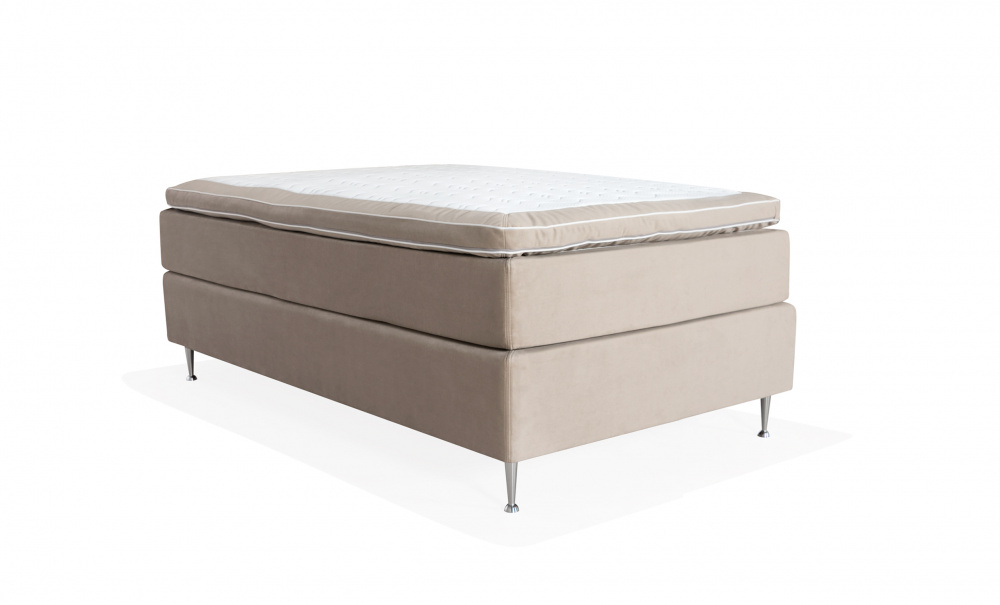 VRMD Premium Kontinentalsng 140x200 Velvet Greige i gruppen Sovrum / Sngar / Sngar 140 hos SoffaDirekt.se (6M140200-SAL02)