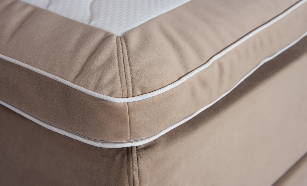 VRMD Premium Kontinentalsng 140x200 Velvet Greige i gruppen Sovrum / Sngar / Sngar 140 hos SoffaDirekt.se (6M140200-SAL02)