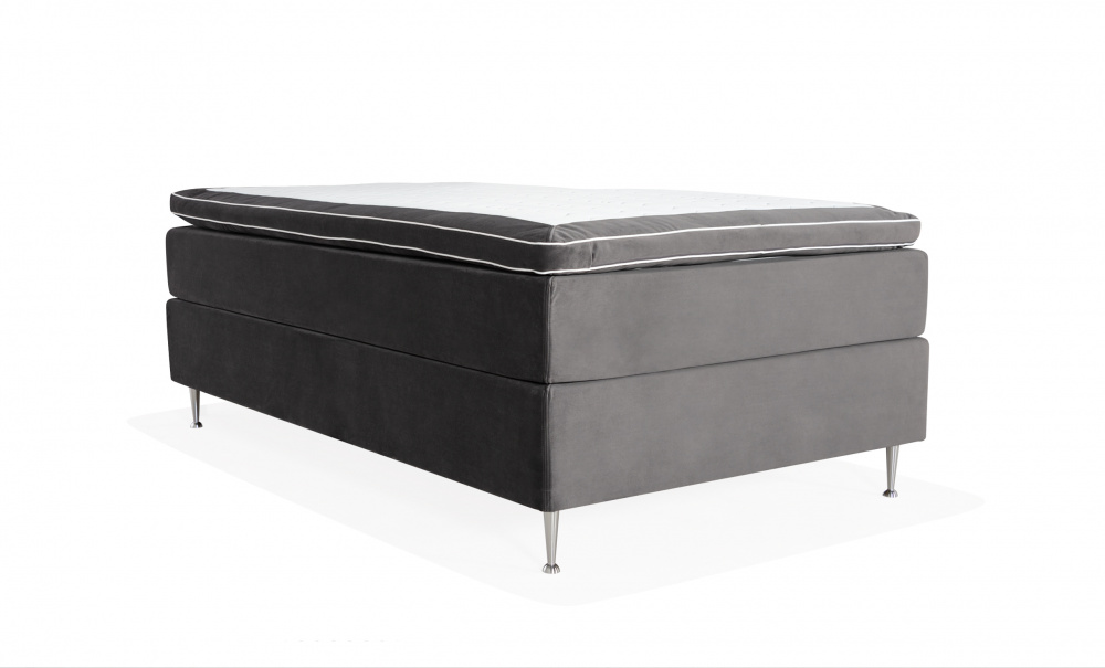VRMD Premium Kontinentalsng 140x200 Velvet Mrkgr i gruppen Sovrum / Sngar / Sngar 140 hos SoffaDirekt.se (6M140200-SAL18)