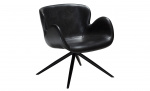 Byt till bild nr 1 (GAIA Loungestol PU Svart)