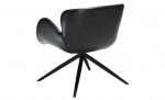 Byt till bild nr 3 (GAIA Loungestol PU Svart)