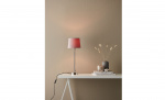 Byt till bild nr 2 (LIAM Bordslampa 59cm Silver/Rosa)
