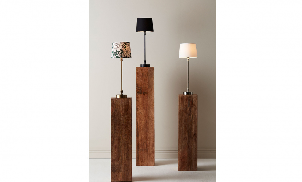 Bild nr 3 (LIAM Bordslampa 59cm Silver/Vit)