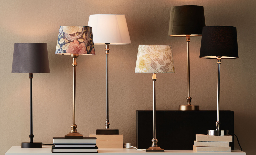 Bild nr 2 (LIAM Bordslampa 59cm Svart/Vit)