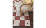 Byt till bild nr 2 (CHECK Ullmatta 160x230 Terracotta)