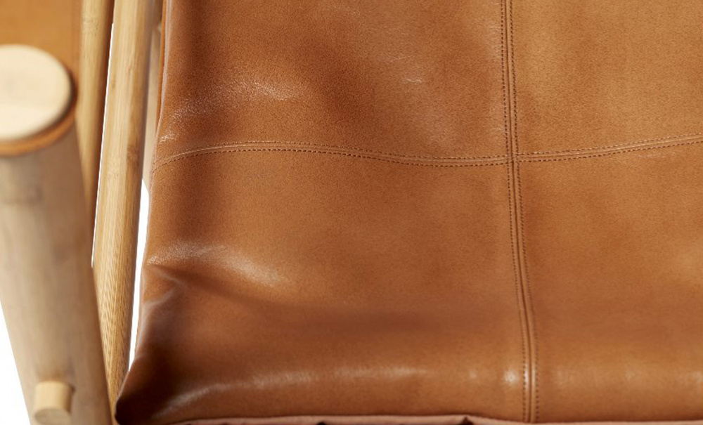 NOBLE Sittkudde Lder Brun i gruppen Mattor & Textil / Dynor hos SoffaDirekt.se (7155062)