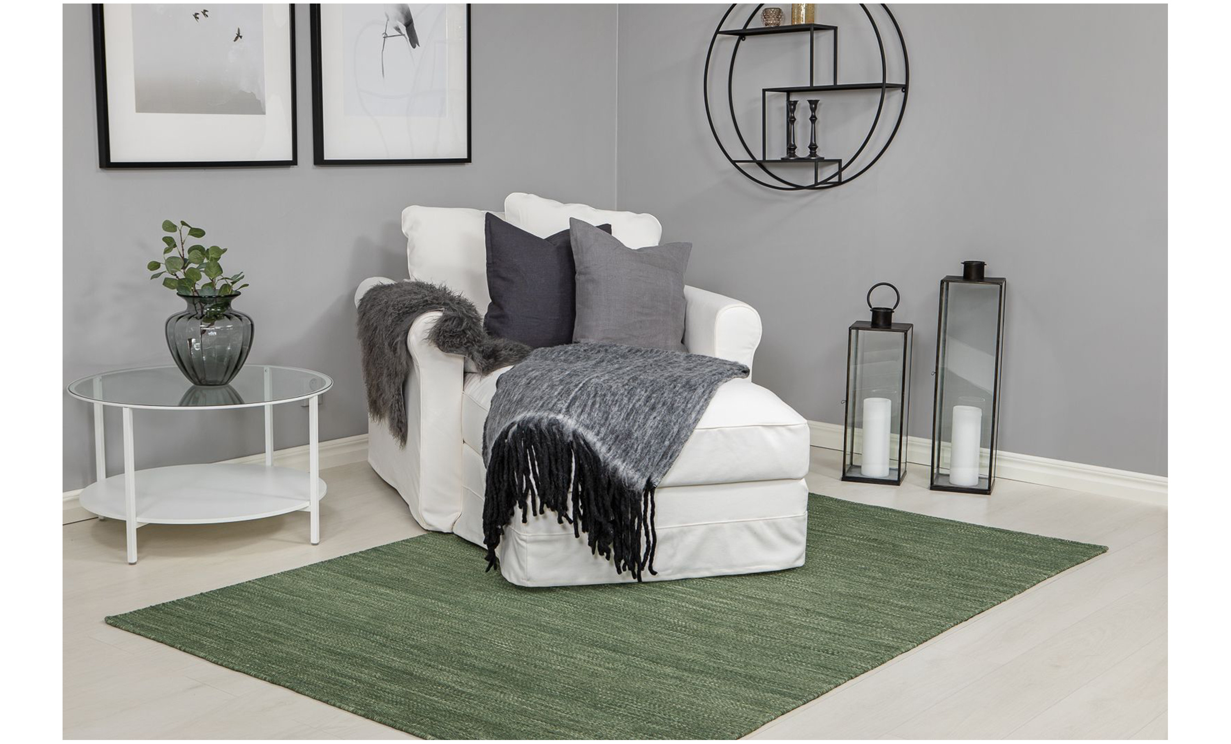 BJRKA Ullmatta 200x300 Grn