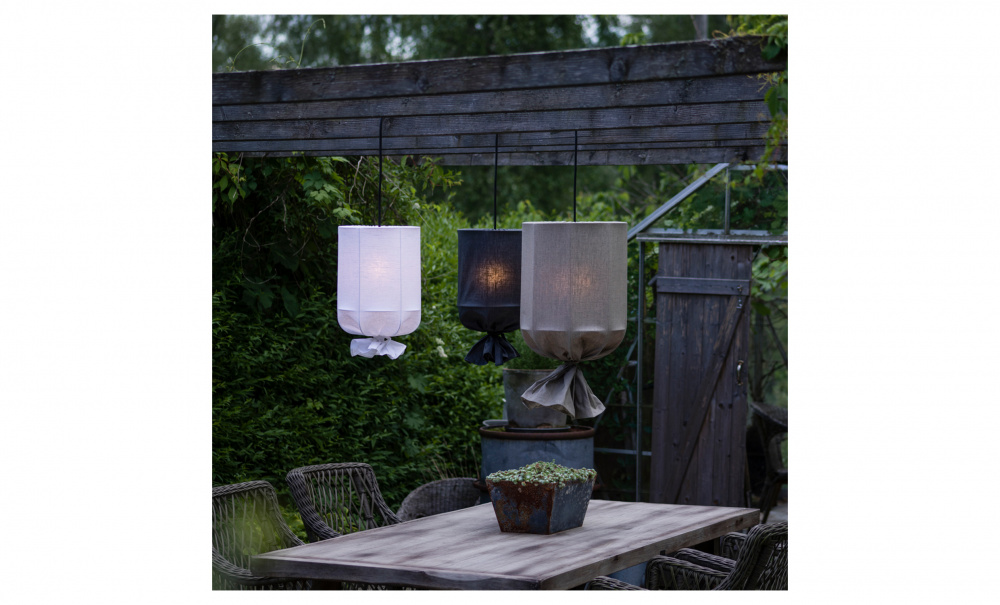 TUVA Lampskrm Utomhus Grsvart 30 cm i gruppen Belysning / Tillbehr / Lampskrmar hos SoffaDirekt.se (730-191)