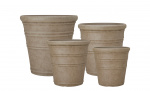 MAJVOR Kruka 4-set Antik Brun Byt till bild nr 1 (MAJVOR Kruka 4-set Antik Brun)