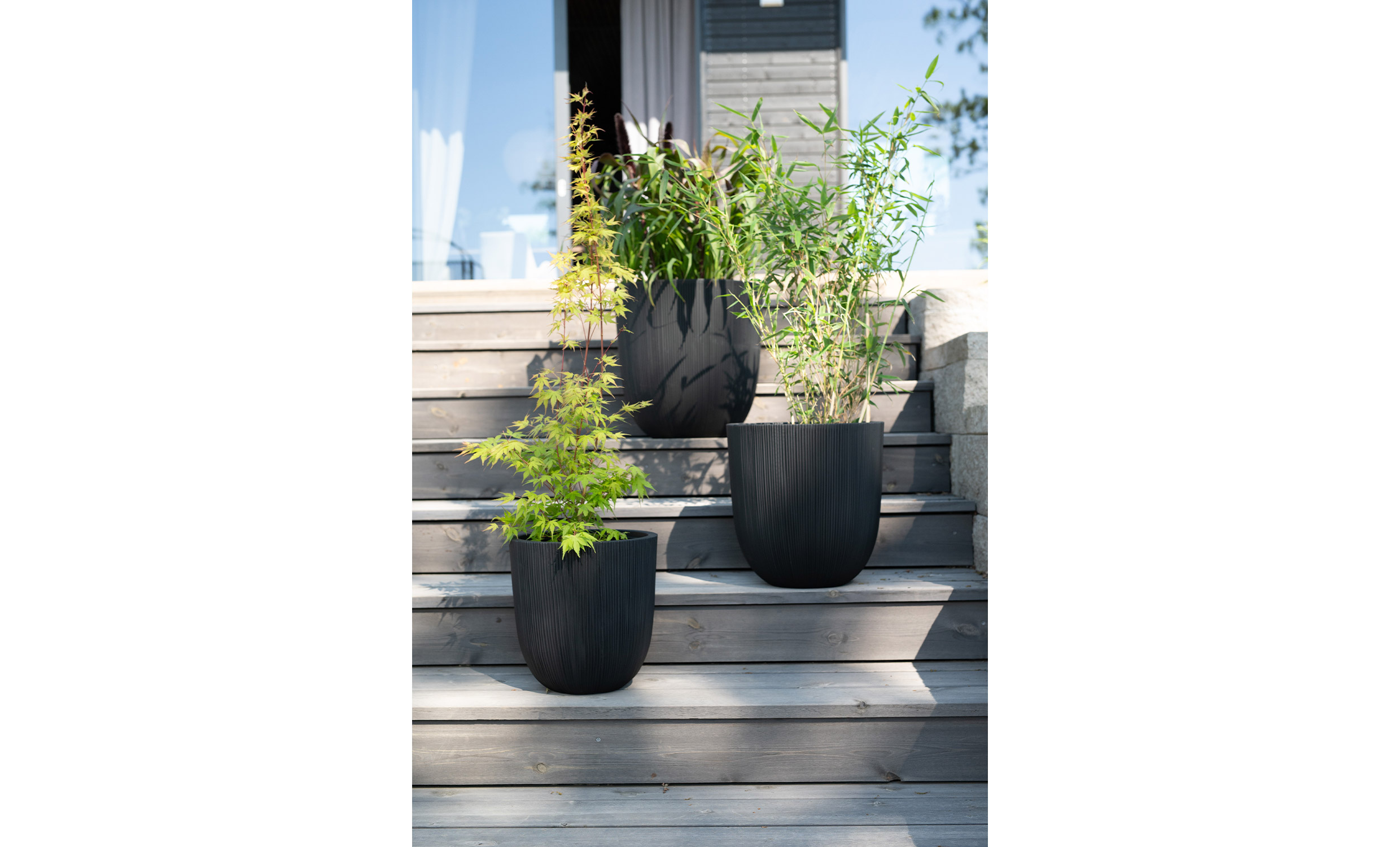 MARE Kruka 3-set Svart