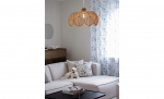 Byt till bild nr 2 (BELLE Taklampa 53cm Natur)