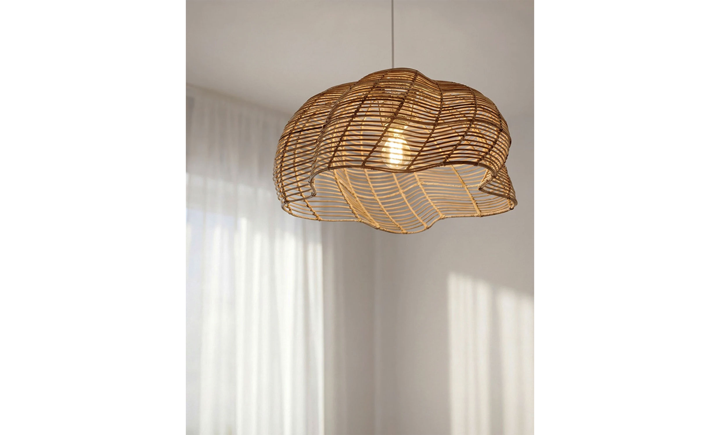 MAYLA Takskärm 43cm Natur