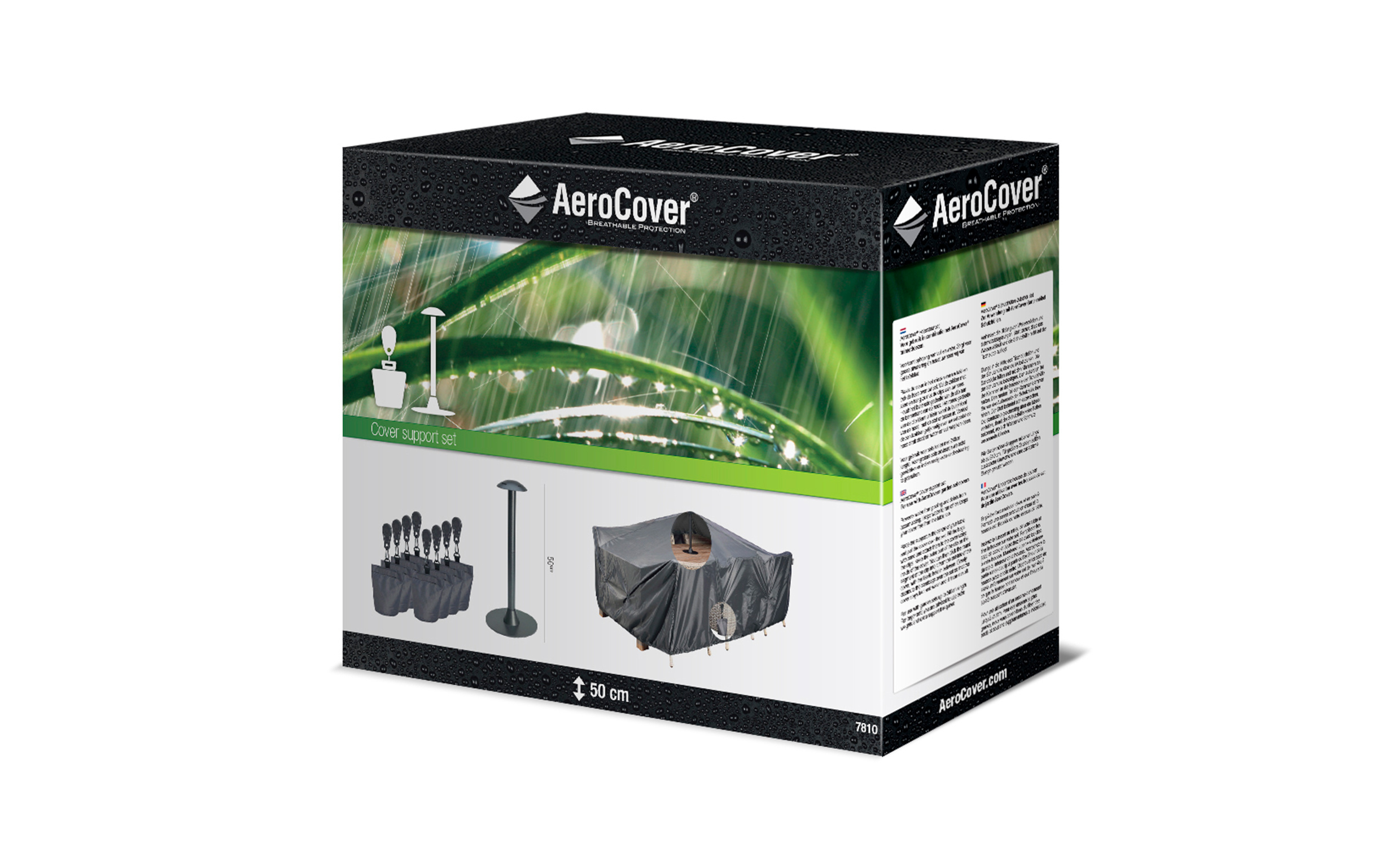 AEROCOVER Pelare och vikter fr mbelskydd